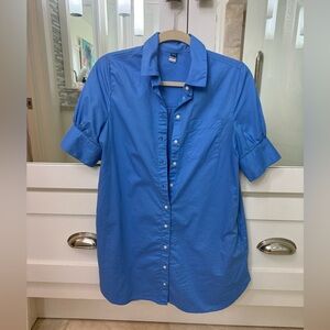 Old Navy Blue Shirt Dress